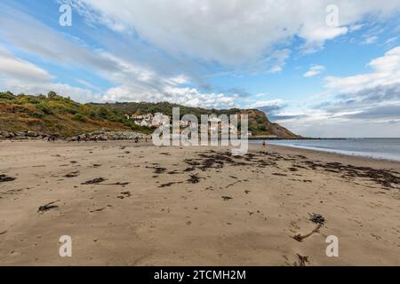 Plage de Runswick Bay, North Yorkshire Banque D'Images