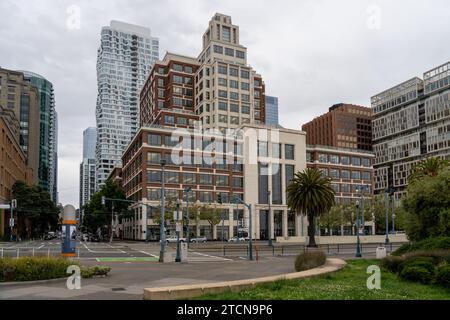 Bâtiment du siège social de GAP à San Francisco, Californie, États-Unis Banque D'Images