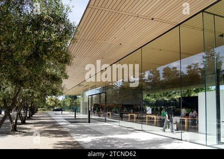 Apple Park Visitor Center à Cupertino, Californie, États-Unis Banque D'Images