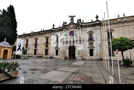 Séville, 04/27/2020. Rectorat de l'Université de Séville. Photo : JM Serrano Archsev. Crédit : Album / Archivo ABC / Juan Manuel Serrano Becerra Banque D'Images