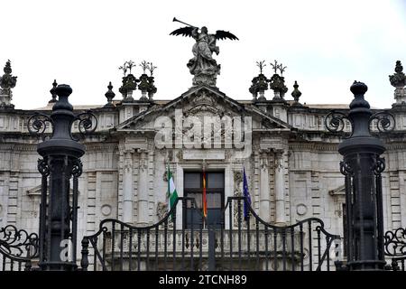 Séville, 04/27/2020. Rectorat de l'Université de Séville. Photo : JM Serrano Archsev. Crédit : Album / Archivo ABC / Juan Manuel Serrano Becerra Banque D'Images