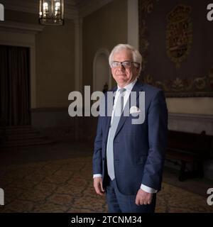 Madrid, 07/10/2020. Entretien avec Jacek Czaputowicz, ministre polonais des Affaires étrangères. Photo : Maya Balanya ARCHDC. Crédit : Album / Archivo ABC / Maya Balanya Banque D'Images