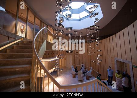 Madrid, 09/08/2020. Visite du complexe Canalejas et de l'hôtel four Seasons dans un état avancé de réhabilitation. Photo : Isabel Permuy. ARCHDC. Crédit : Album / Archivo ABC / Isabel B. Permuy Banque D'Images