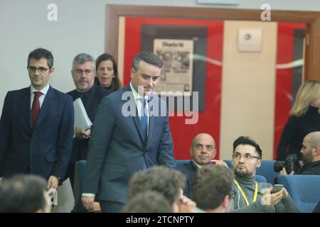 Madrid, 01/14/2020. Palais de Moncloa. Première réunion du gouvernement progressiste de Pedro Sánchez pour la XIVe législature. Photo : Jaime García. ARCHDC. Crédit : Album / Archivo ABC / Jaime García Banque D'Images