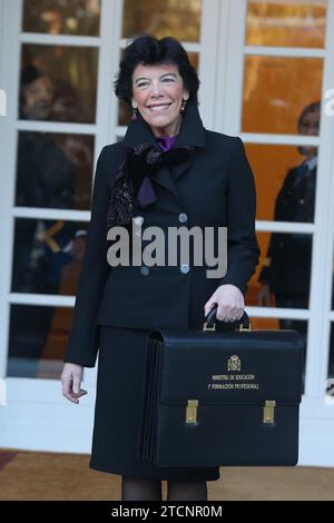 Madrid, 01/14/2020. Palais de Moncloa. Première réunion du gouvernement progressiste de Pedro Sánchez pour la XIVe législature. Photo : Jaime García. ARCHDC. Crédit : Album / Archivo ABC / Jaime García Banque D'Images