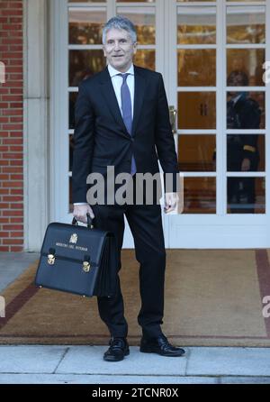 Madrid, 01/14/2020. Palais de Moncloa. Première réunion du gouvernement progressiste de Pedro Sánchez pour la XIVe législature. Photo : Jaime García. ARCHDC. Crédit : Album / Archivo ABC / Jaime García Banque D'Images