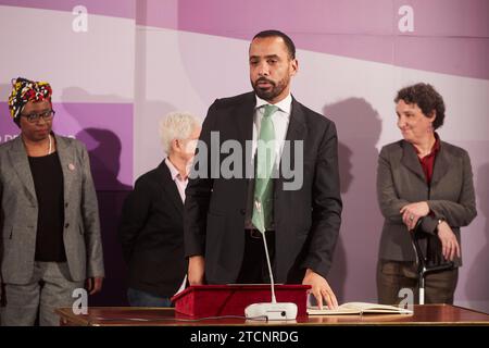 Madrid, 01/31/2020. Cérémonie d'inauguration des postes du Ministère de l'égalité, présidée par la Ministre Irène Montero. Sur l'image, Ignacio Sola, secrétaire général technique. Photo : Guillermo Navarro. ARCHDC. Crédit : Album / Archivo ABC / Guillermo Navarro Banque D'Images