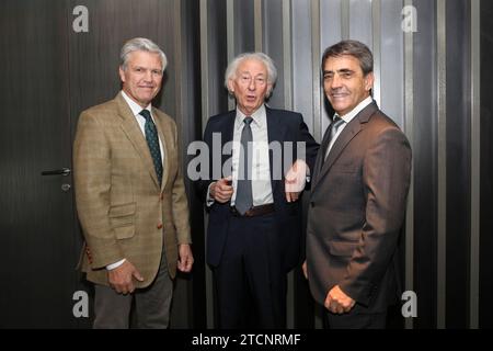 Madrid, 01/27/2020. Membres du jury du 12e prix ABC Bullfighting. Photo : Isabel Permuy. Archdc. Crédit : Album / Archivo ABC / Isabel B Permuy Banque D'Images