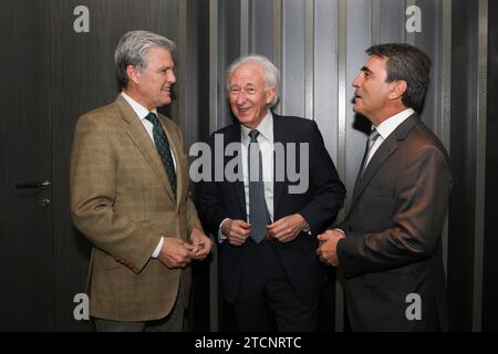 Madrid, 01/27/2020. Membres du jury du 12e prix ABC Bullfighting. Photo : Isabel Permuy. Archdc. Crédit : Album / Archivo ABC / Isabel B Permuy Banque D'Images