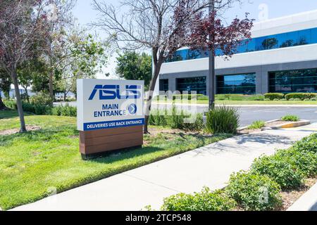 Siège social américain d'Asus à Silicon Valley, Fremont, CA, États-Unis Banque D'Images