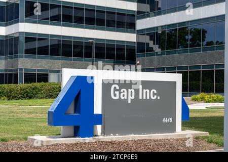 Gap Inc siège social à Pleasanton, CA, États-Unis Banque D'Images