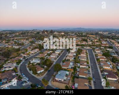 images de drones de oceanside et carlsbad californie Banque D'Images