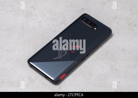 HCMC, VN - Rog Phone 5 pour usage éditorial Banque D'Images