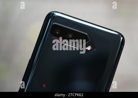 HCMC, VN - Rog Phone 5 pour usage éditorial Banque D'Images