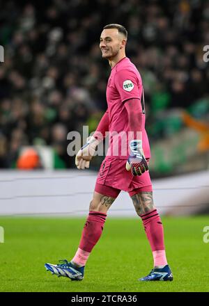 Glasgow, Royaume-Uni. 13 décembre 2023. Justin Bijlow de Feyenoord lors du match de l'UEFA Champions League au Celtic Park, Glasgow. Le crédit photo devrait se lire : Neil Hanna/Sportimage crédit : Sportimage Ltd/Alamy Live News Banque D'Images