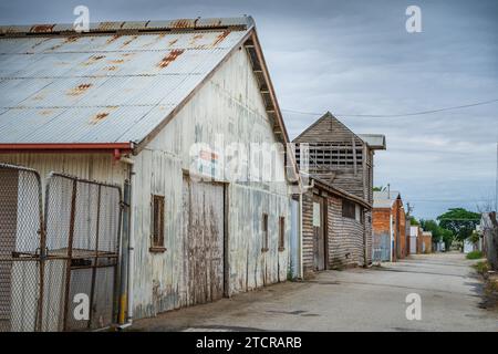 Kerang dans le nord du Victoria, Australie Banque D'Images