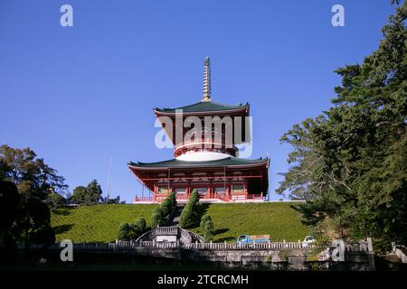 Le temple Naritasan Shinshoji est un complexe de temples bouddhistes populaire dans la ville de Narita Banque D'Images