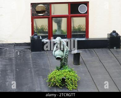 Le Mayfair Hotel Tunneln dans la vieille ville de Malmö, Suède. Banque D'Images