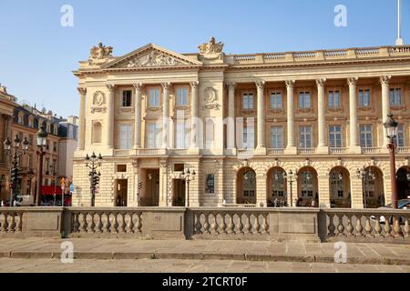 Place de la Concorde, l'une des places les plus célèbres de Paris, France Banque D'Images