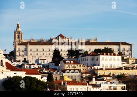 Cathédrale St Vincent, Igreja de Sao Vincente de Fora. Église et monastère historiques, Lisbonne, Portugal. Banque D'Images