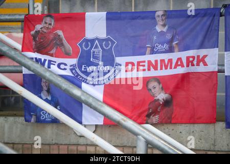 Dagenham, Royaume-Uni. 10 décembre 2023. Dagenham, Angleterre, 10 décembre 2023 : match de Super League entre West Ham et Everton au Chigwell Construction Staduim dans l'Essex, en Angleterre. (Will Hope/SPP) crédit : SPP Sport Press photo. /Alamy Live News Banque D'Images