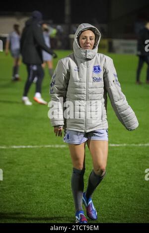 Dagenham, Royaume-Uni. 10 décembre 2023. Dagenham, Angleterre, 10 décembre 2023 : Toni Duggan suit le match de Barclays FA Womens Super League entre West Ham et Everton au Chigwell Construction Staduim dans l'Essex, en Angleterre. (Will Hope/SPP) crédit : SPP Sport Press photo. /Alamy Live News Banque D'Images