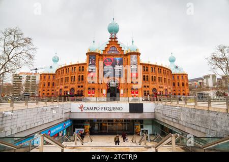 La première arène au Portugal, le Campo Pequeno sur l'Avenida Republica, Lisbonne. Banque D'Images