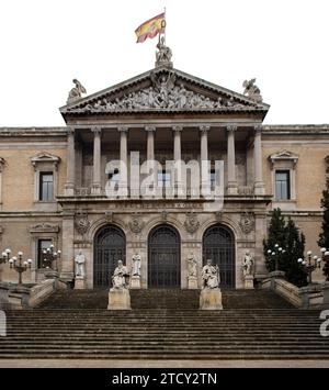 Madrid, 19 janvier 2009. Rapport sur le décompte annuel des fonds de la Bibliothèque nationale. Photo : © IGNACIO GIL.. archdc. Crédit : Album / Archivo ABC / Ignacio Gil Banque D'Images