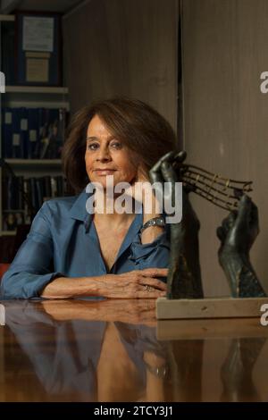 Madrid, 06/07/2015. Entretien avec María Isabel Falabella, jeunesse musicale de Madrid. Photo : Isabel Permuy ARCHDC. Crédit : Album / Archivo ABC / Isabel B Permuy Banque D'Images