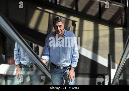 Badalona, 06/06/2015. Entretien avec le maire de Badalona Xavier García Albiol. Photo : Ines Baucells ARCHDC. Crédit : Album / Archivo ABC / Inés Baucells Banque D'Images