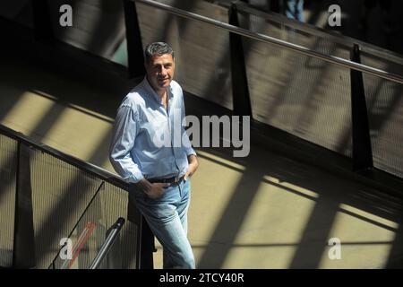 Badalona, 06/06/2015. Entretien avec le maire de Badalona Xavier García Albiol. Photo : Ines Baucells ARCHDC. Crédit : Album / Archivo ABC / Inés Baucells Banque D'Images