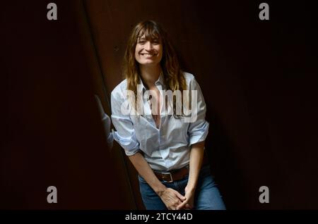 Madrid, 06/05/2015. Entretien avec la mannequin Caroline de Maigret. Photo : Maya Balanya Archdc. Crédit : Album / Archivo ABC / Maya Balanya Banque D'Images