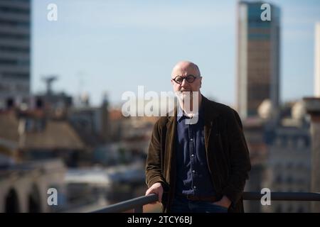 Barcelone, 03/08/2017. Entretien avec Rodrigo Fresan. Photo : Inés Baucells Archdc. Crédit : Album / Archivo ABC / Inés Baucells Banque D'Images