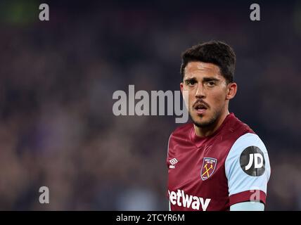 Londres, Angleterre, 14 décembre 2023. Pablo Fornals de West Ham United lors du match de l'UEFA Europa League au London Stadium. Le crédit photo devrait se lire : David Klein / Sportimage Banque D'Images