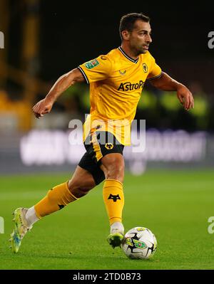 Photo de dossier datée du 29/08/23 de Jonny en action pour Wolverhampton Wanderers. L’entraîneur-chef Gary O’Neil a laissé entendre que Jonny pourrait encore avoir un avenir avec Wolves, malgré les mesures disciplinaires prises contre lui. Date de parution : Vendredi 15 décembre 2023. Banque D'Images