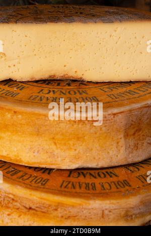 Italie, Lombardie, Valle Brembana, Branzi Cheese Banque D'Images