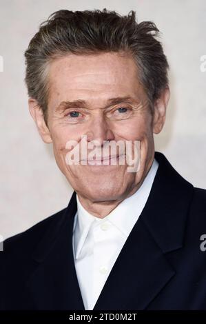 Willem Dafoe beim Gala-projection des Kinofilms Poor Things im Barbican Centre. Londres, 14.12.2023 *** Willem Dafoe à la projection de gala du film Poor Things au Barbican Centre London, 14 12 2023 Foto:XS.xVasx/xFuturexImagex Poor 3268 Banque D'Images