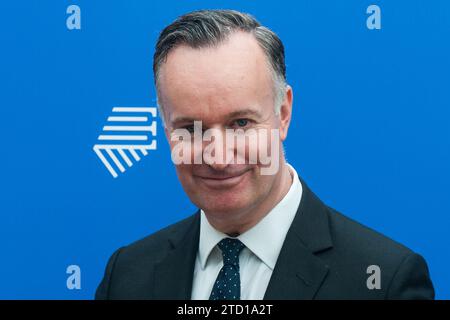 Scottish novelist and non-fiction author Andrew O'Hagan attends a photocall during the Edinburgh International Book Festival on August 12, 2017 in Edi Banque D'Images
