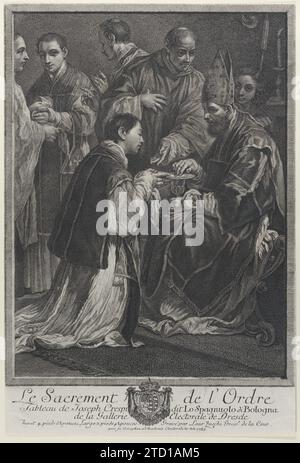 Ordination, de 'les sept sacrementss' 1949 par Giuseppe Maria Crespi Banque D'Images