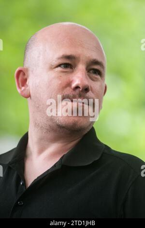 David Baillie assiste à un photocall lors du Festival international du livre d'Édimbourg le 2017 août à Édimbourg, en Écosse. Banque D'Images