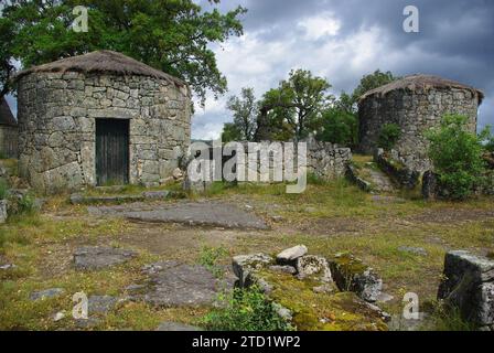 Site archéologique de Citania de Briteiros, Portugal Banque D'Images