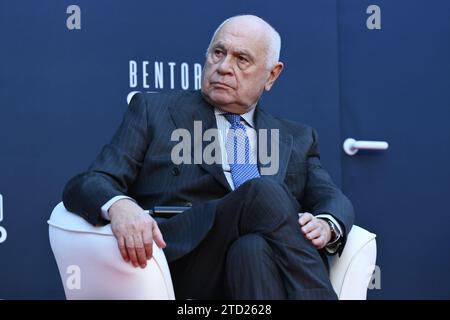 Carlo Nordio pendant Atreju 2023 - Orgoglio Italiano - jour 2, célébration de Fratelli dâ&#x80;&#x99;Italia, 15 décembre 2023, Castel Sant'Angelo, Rome, Italie. Banque D'Images