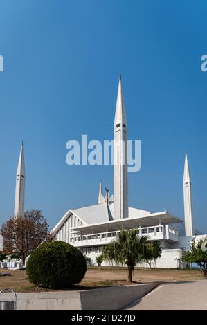 Mosquée Faisal, Pakistan Banque D'Images