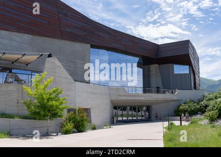 Musée d'histoire naturelle de l'Utah à Salt Lake City, Utah, États-Unis Banque D'Images