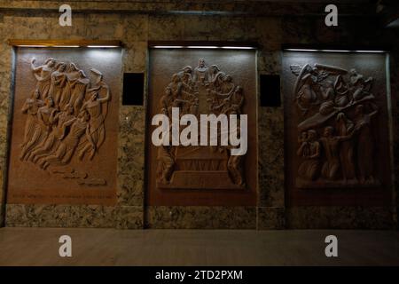 Madrid, 01/30/2017. Paroisse du Saint-Christ de la victoire. Photo : Oscar del Pozo Archdc. Crédit : Album / Archivo ABC / Oscar del Pozo Banque D'Images