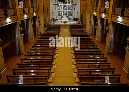 Madrid, 01/30/2017. Paroisse du Saint-Christ de la victoire. Photo : Oscar del Pozo Archdc. Crédit : Album / Archivo ABC / Oscar del Pozo Banque D'Images