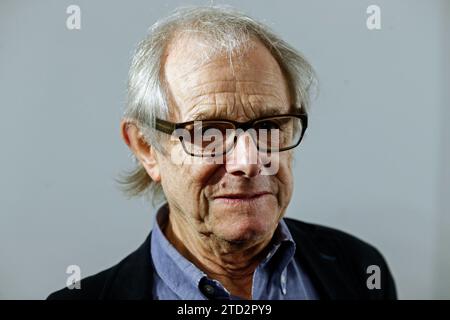 Madrid, 02/03/2017. Colloque avec le réalisateur Ken Loach à la film Academy. Photo : Oscar del Pozo Archdc. Crédit : Album / Archivo ABC / Oscar del Pozo Banque D'Images