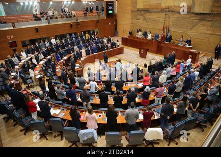 Madrid, 03/10/2019. Session plénière de l'assemblée de Madrid. Photo : Jaime García. Archdc. Crédit : Album / Archivo ABC / Jaime García Banque D'Images