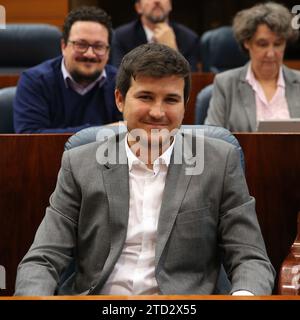 Madrid, 03/10/2019. Session plénière de l'assemblée de Madrid. Photo : Jaime García. Archdc. Crédit : Album / Archivo ABC / Jaime García Banque D'Images