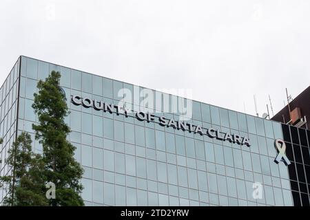 Santa Clara County Government Center à San Jose, Californie, États-Unis Banque D'Images